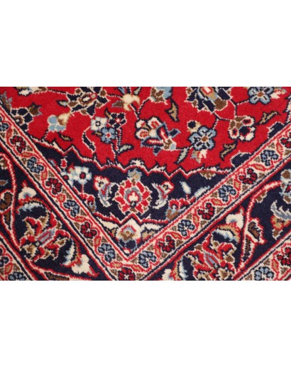 Tappeto Kashan Fine Persia rosso grigio 98x159