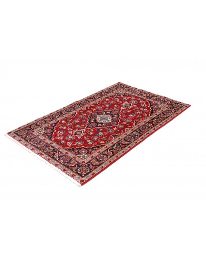 Tappeto Kashan Fine Persia marrone giallo 104x158