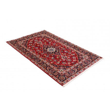 Tappeto Kashan Fine Persia marrone giallo 104x158