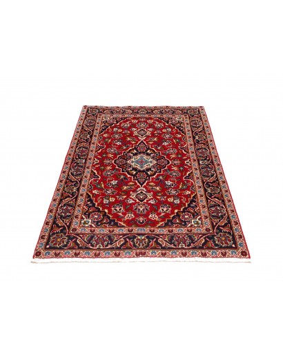 Tappeto Kashan Fine Persia marrone giallo 104x158