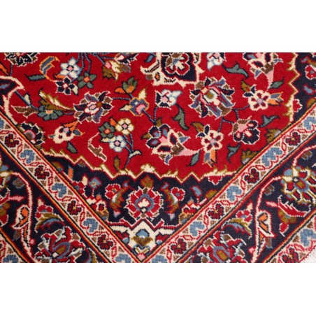 Tappeto Kashan Fine Persia marrone giallo 104x158