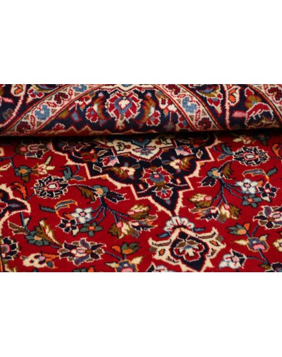 Tappeto Kashan Fine Persia marrone giallo 104x158