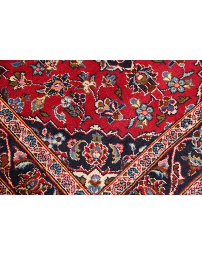 Tappeto Kashan Fine Persia marrone giallo 98x150