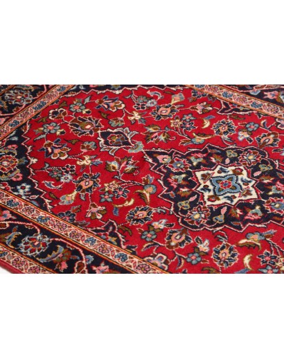 Tappeto Kashan Fine Persia marrone giallo 98x150