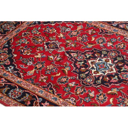 Tappeto Kashan Fine Persia marrone giallo 98x150