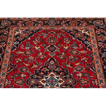 Tappeto Kashan Fine Persia marrone giallo 98x150