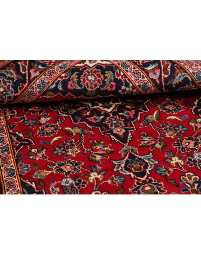 Tappeto Kashan Fine Persia marrone giallo 98x150