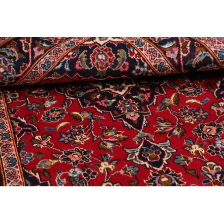Tappeto Kashan Fine Persia marrone giallo 98x150