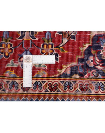 Tappeto Kashan Fine Persia marrone giallo 98x150