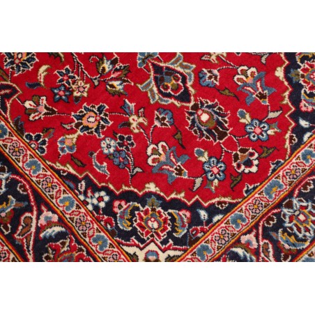 Tappeto Kashan Fine Persia marrone grigio 94x155