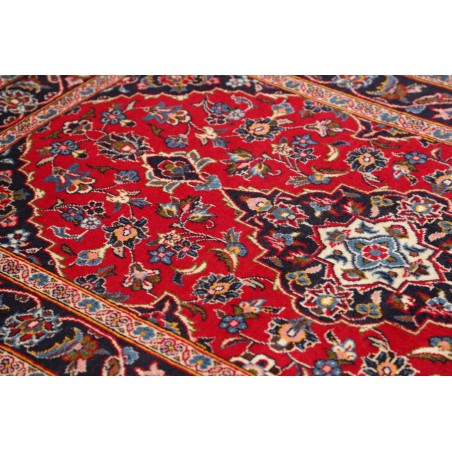Tappeto Kashan Fine Persia marrone grigio 94x155