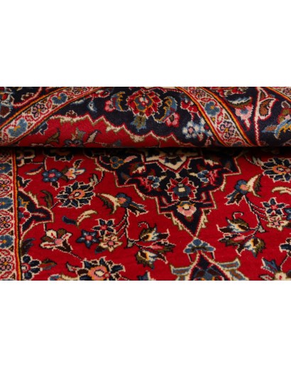 Tappeto Kashan Fine Persia marrone grigio 94x155