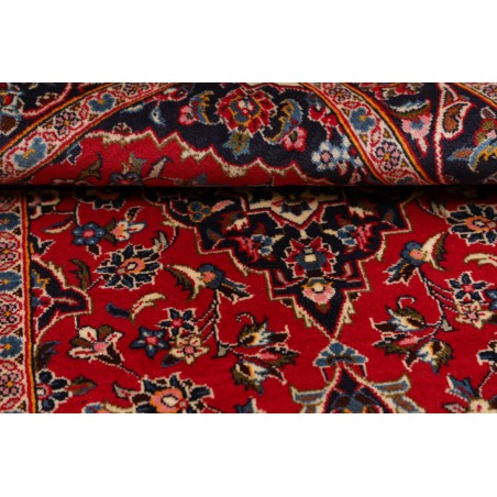 Tappeto Kashan Fine Persia marrone grigio 94x155