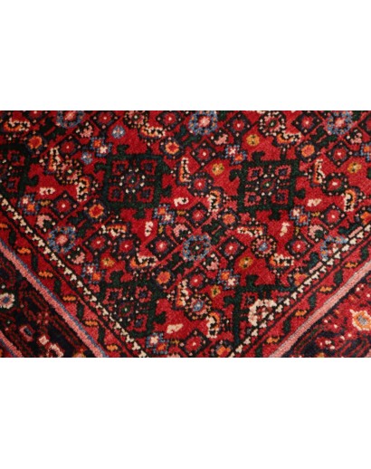 Tappeto Hamadan Persia grigio marrone 120x510