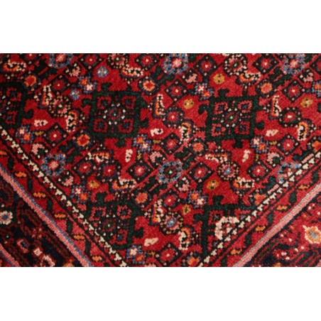 Tappeto Hamadan Persia grigio marrone 120x510
