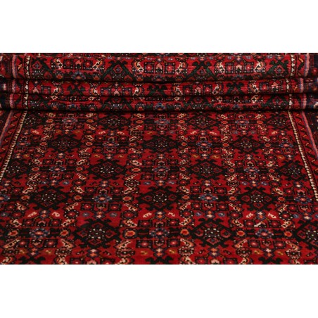 Tappeto Hamadan Persia grigio marrone 120x510