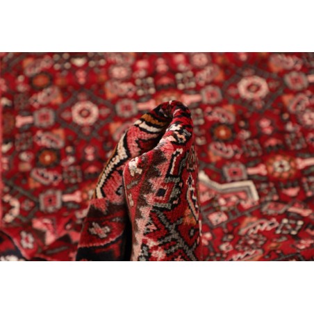 Tappeto Hamadan Persia marrone arancione 116x392