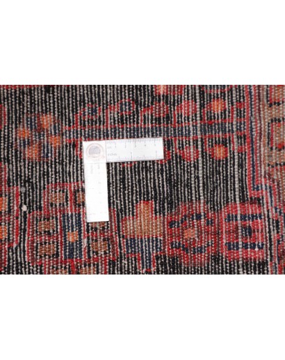 Tappeto Hamadan Persia marrone arancione 116x392