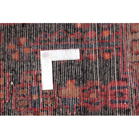 Tappeto Hamadan Persia marrone arancione 116x392