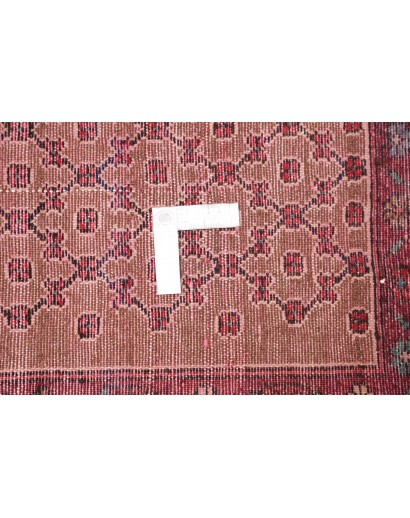 Tappeto Hamadan Persia verde grigio 105x400
