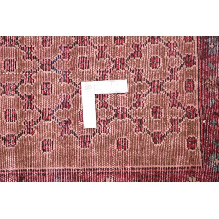 Tappeto Hamadan Persia verde grigio 105x400
