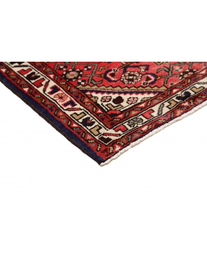 Tappeto Hamadan Persia marrone grigio 90x405