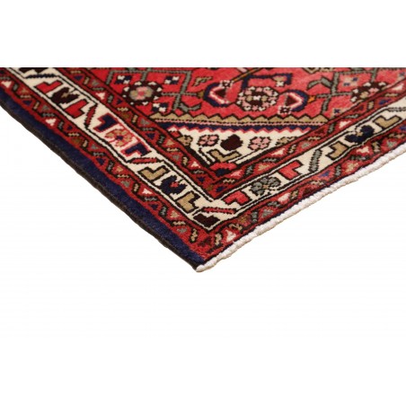 Tappeto Hamadan Persia marrone grigio 90x405