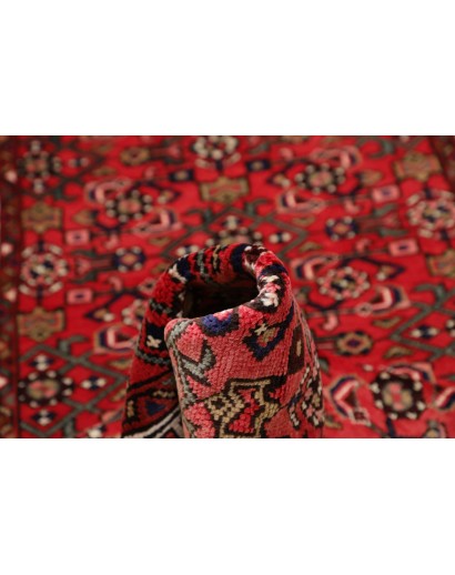 Tappeto Hamadan Persia marrone grigio 90x405