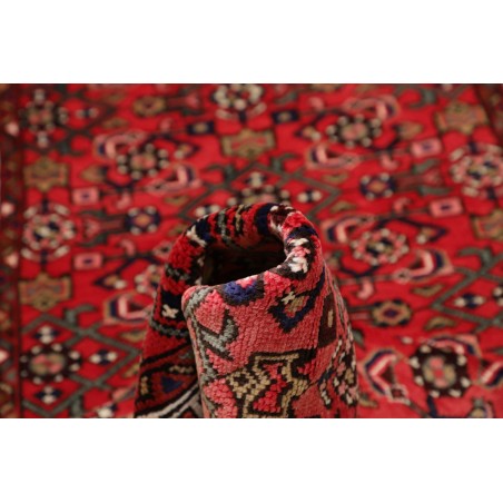 Tappeto Hamadan Persia marrone grigio 90x405