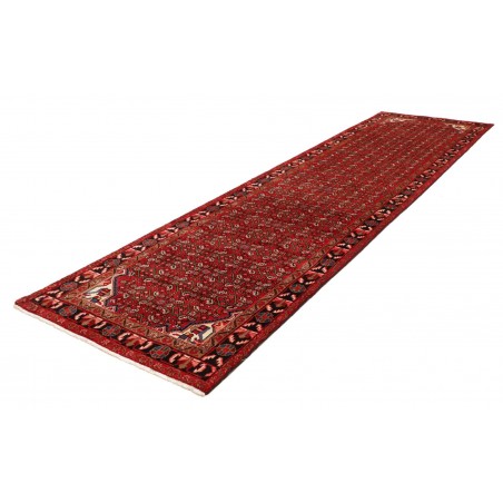 Tappeto Hamadan Persia marrone 117x412