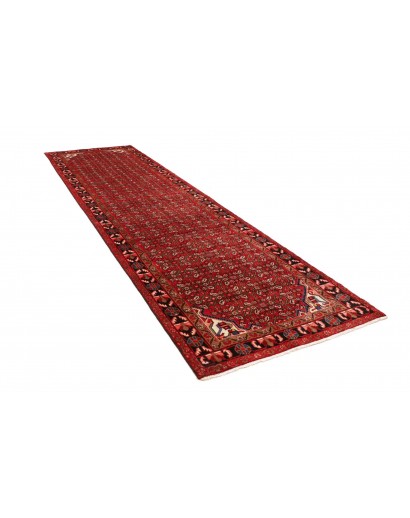Tappeto Hamadan Persia marrone 117x412