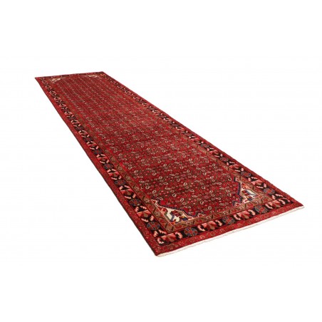 Tappeto Hamadan Persia marrone 117x412