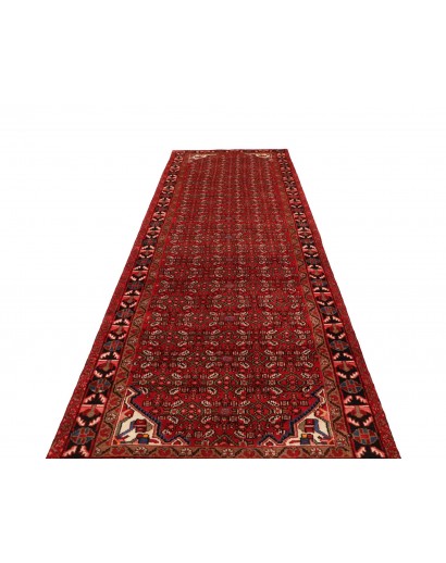 Tappeto Hamadan Persia marrone 117x412