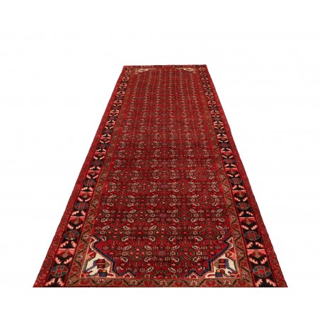 Tappeto Hamadan Persia marrone 117x412