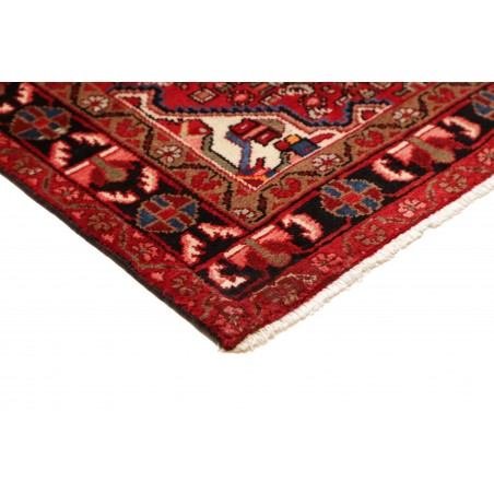 Tappeto Hamadan Persia marrone 117x412