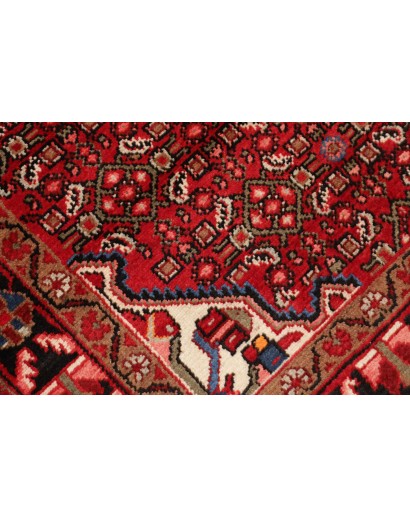 Tappeto Hamadan Persia marrone 117x412