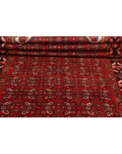 Tappeto Hamadan Persia marrone 117x412