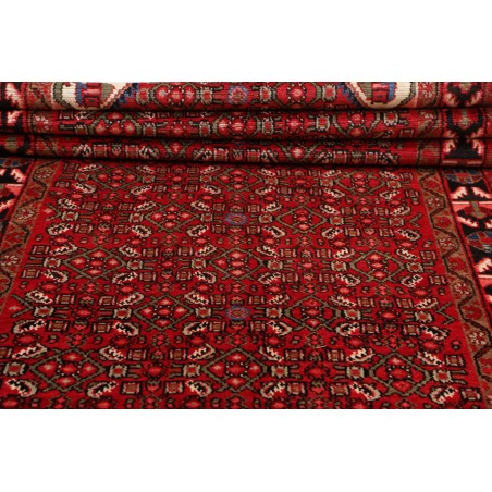 Tappeto Hamadan Persia marrone 117x412