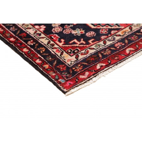 Tappeto Hamadan Persia marrone grigio 103x425