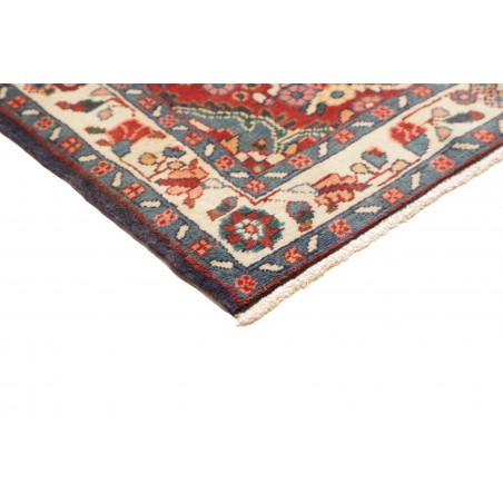 Tappeto Hamadan Persia grigio marrone 118x520