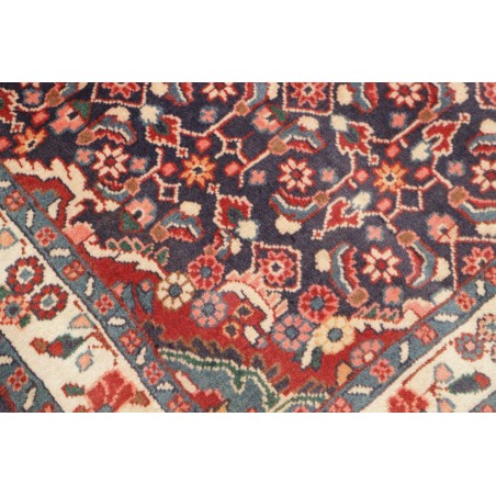 Tappeto Hamadan Persia grigio marrone 118x520