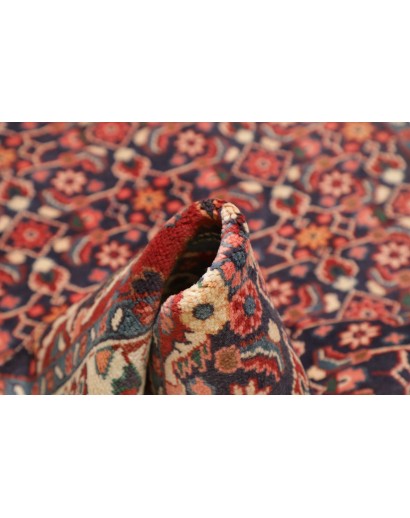 Tappeto Hamadan Persia grigio marrone 118x520