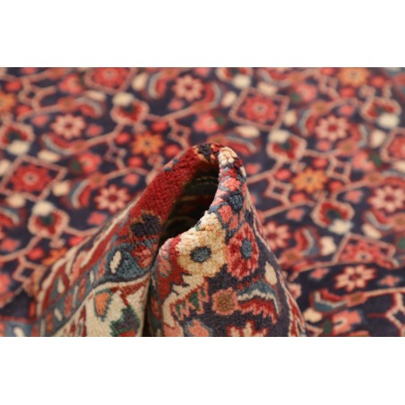 Tappeto Hamadan Persia grigio marrone 118x520