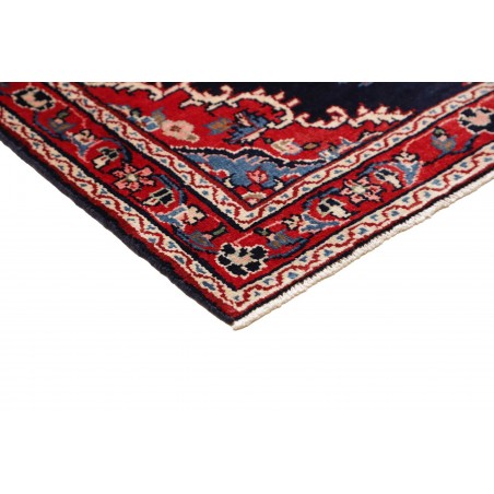 Tappeto Hamadan Persia arancione marrone 96x410