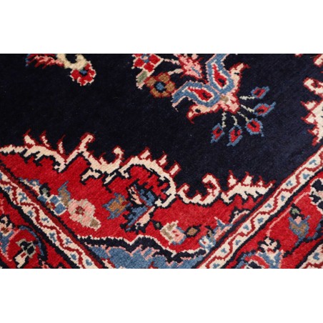 Tappeto Hamadan Persia arancione marrone 96x410