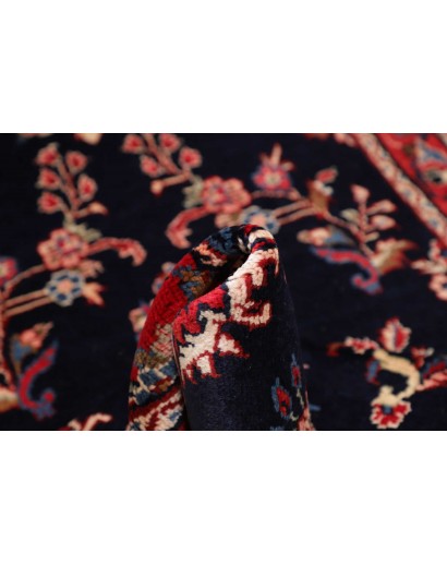 Tappeto Hamadan Persia arancione marrone 96x410