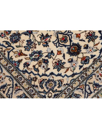 Tappeto Kashan Fine Persia beige verde 100x144