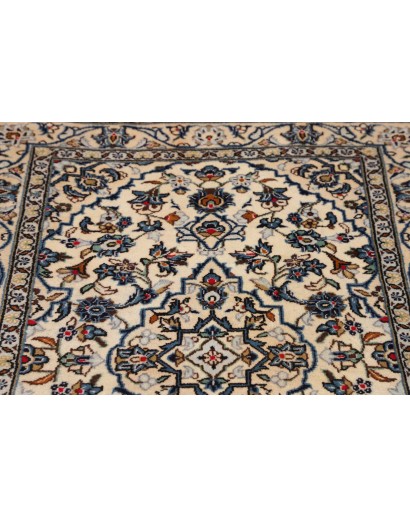 Tappeto Kashan Fine Persia beige verde 100x144