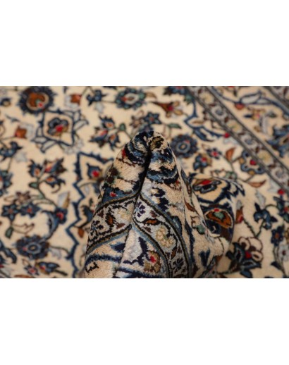 Tappeto Kashan Fine Persia beige verde 100x144