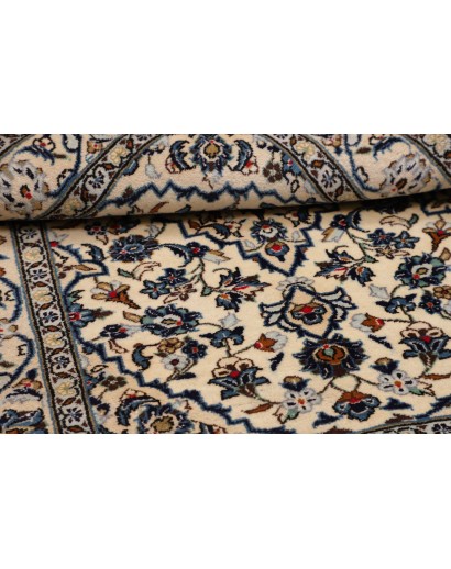 Tappeto Kashan Fine Persia beige verde 100x144